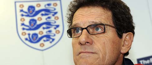 England Manager Fabio Capello